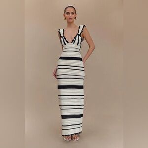 Meshki Perpetua Crochet Dress